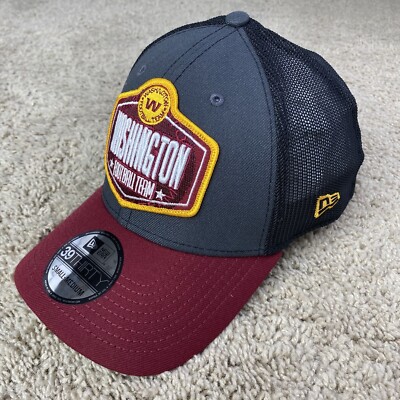 Washington Football Team New Era 39THIRTY Hat 2021 NFL Draft Mens S/M Gray Cap