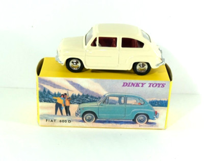 Dinky Toys Atlas 520 Fiat 600D Boxed Norev Diecast Modellauto Maßstab 1:43 P17