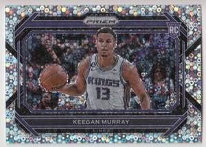 2022-23 Prizm Fast Break Keegan Murray Variation Silver Disco #245 Rookie RC