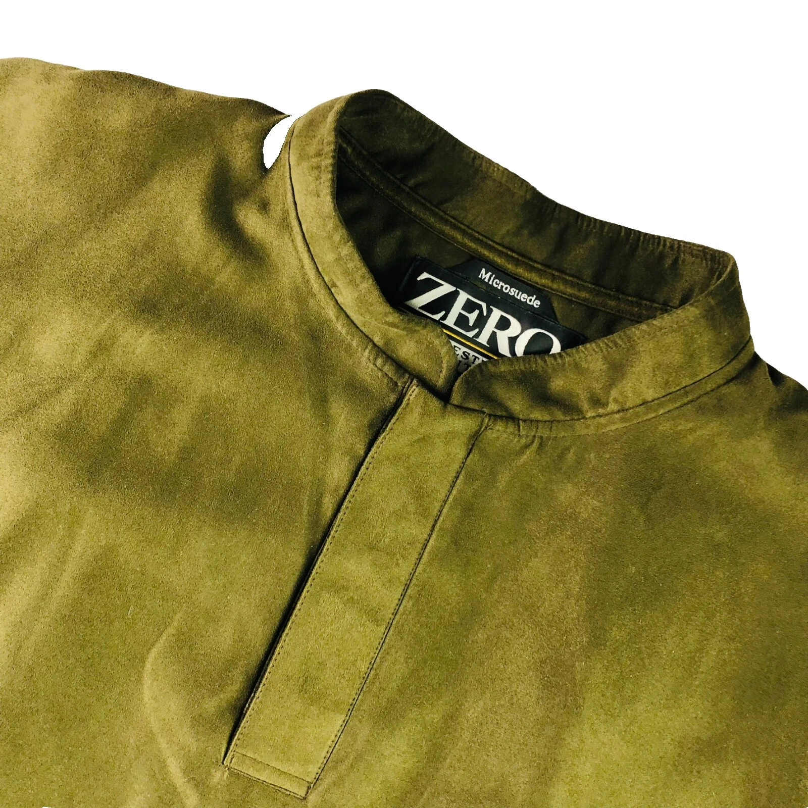 Замшевые мужские рубашки и топы стандартного размера для гольфа