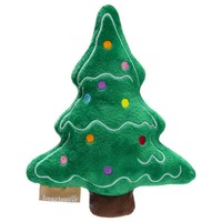 Beeztees Hundespielzeug Weihnachten PlüSch Baum 20X17X5,5Cm GrüN Ohne Squeaker