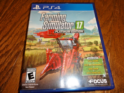 Farming Simulator 17 Platinum Edition PlayStation 4 Tested