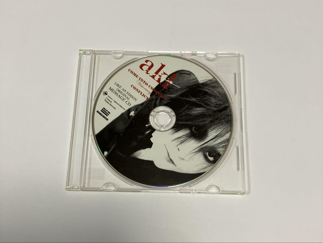 邦楽 aki CONFLICT Aki - Conflict Message CDs Set of 2 - Visual Kei - 2005