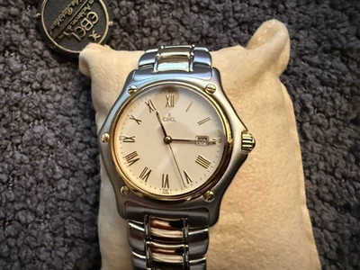 Ebel 1911 Steel & 18k Gold Swiss Two Tone Watch Ref. 187902 | eBay