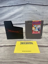 Nintendo NES 1990 - Barker Bill's Trick Shooting Cartridge w/ Manual (Works)