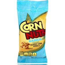 CORN NUTS Ranch Crunchy Corn Kernels 1.7 oz Pack of 18 Bold Flavor Snack