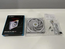 Lian Li Uni Fan TL 140 White Reverse Blade 140mm PC Case and Heatsink Fan