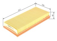Bosch Luftfilter 1 987 429 152 Filtereinsatz FüR Toyota Avensis Carina Liftback