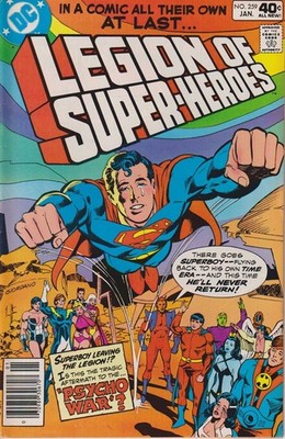Legion of Super-Heroes 259 (Januar 1980) DC Verlag VFNM
