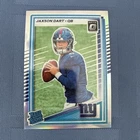 2025 Donruss Optic Jaxson Dart Rated Rookie Holo Silver Prizm #273 RC Giants