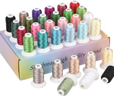 32 Madeira Colors Polyester Embroidery Machine Thread Kit 500M 550Y Similar