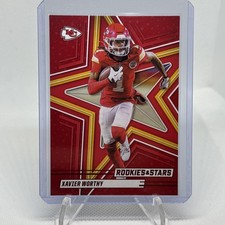 2025 Panini Rookies & Stars #9 Xavier Worthy Red