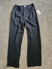 A New Day Women's High Rise Straight Leg Casual Trouser Pants Midweight XS 2