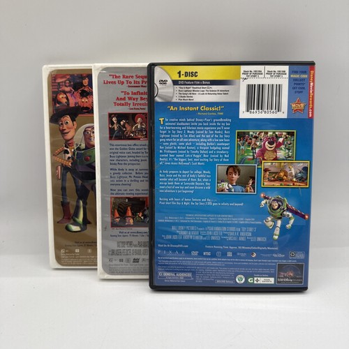 Disney PIXAR Toy Story Collection 1, 2, 3 DVD Set - 3 Movies! - Picture 6 of 9