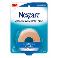 Nexcare Medical Tape 1 in x 5 Yds Flexible Foam Waterproof Secures Dressing