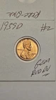 wheat penny 1939D GREAT RED BU 1939-D LOT #2 UNC LINCOLN CENT NICE RED LUSTER