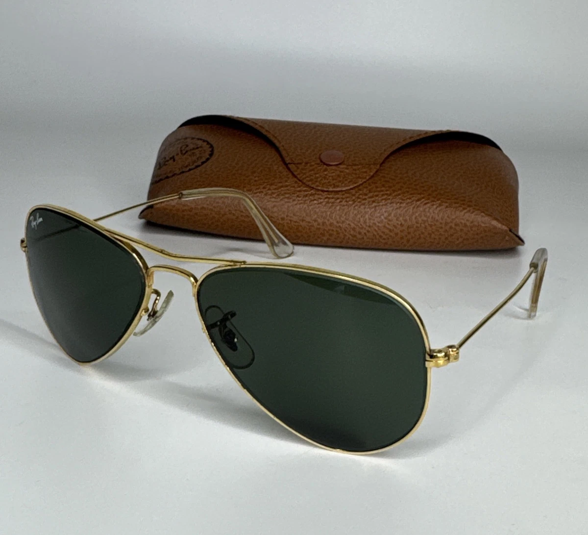 Ray-Ban Gold 1980s Vintage Sunglasses for sale | eBay