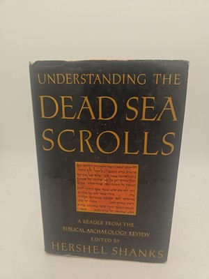 Understanding the Dead Sea Scrolls Hershel Shanks HC DJ VG Cond E1