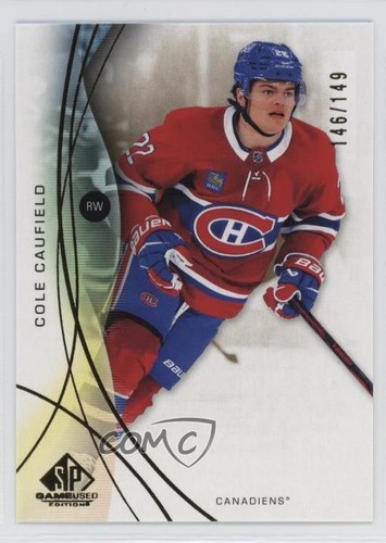 2024-25 Upper Deck SP Game Used Gold /149 Cole Caufield #105