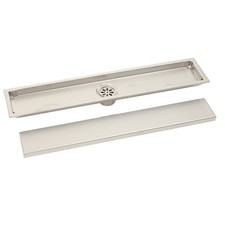 Linear Shower Drain 10x50cm 304 Stainless Steel Fast Drainage With Filter