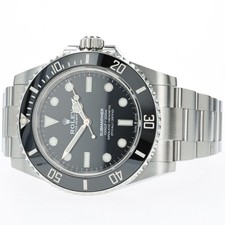 Rolex Submariner No Date 41mm Black Dial Stainless Steel Oyster 124060