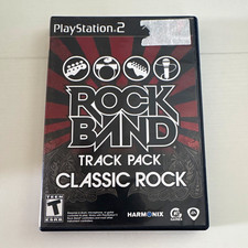 Rock Band Track Pack: Classic Rock PS2 EA Games Rock Band Manual Included CIB