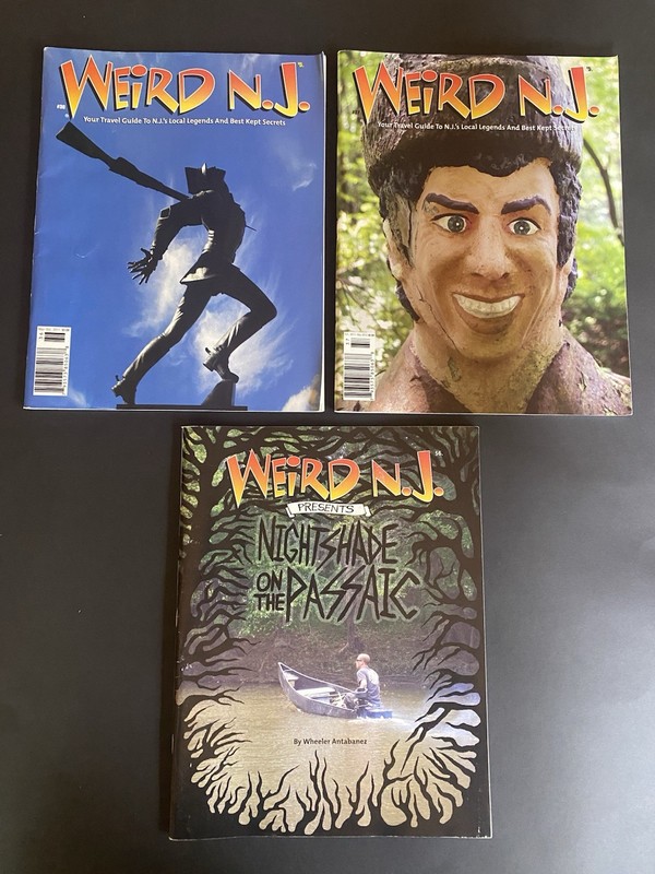 Weird NJ Collection - Issues 36 & 37 PLUS RARE Nightshade on the Passaic!!
