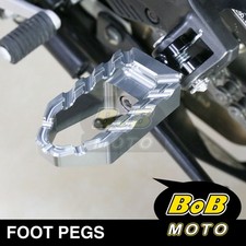 For Honda CBF 1000 F 06-15 14 13 12 CNC BUZZ Rider Front Foot Pegs TITANIUM