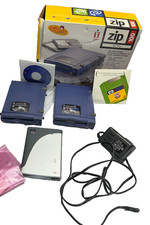 LOT OF 3 IOMEGA EXTERNAL ZIPS-2x Z100 1x MII ZIP100- PARTS/REPAIR -READ DESC