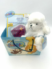 Webkinz White Poodle New Code Plush Stuffed Animal Star Fly Pants Gift Bag