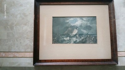 Calais Pier by J.M.W.  (VERY OLD)