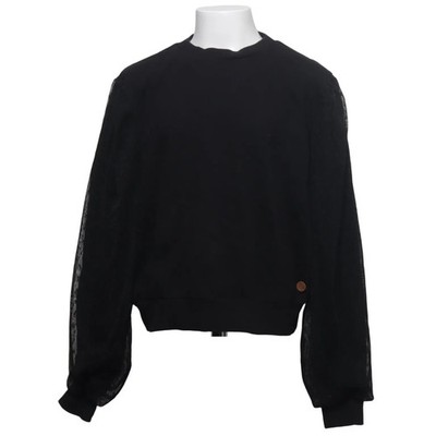 Uniqlo, Sweatshirt, Größe: 146/152, Schwarz, Baumwolle/Polyester, Gepunktet #Ody