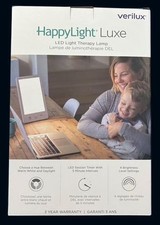 Verilux HappyLight Touch Plus Light Therapy Lamp 10,000 Lux UV-Free LED