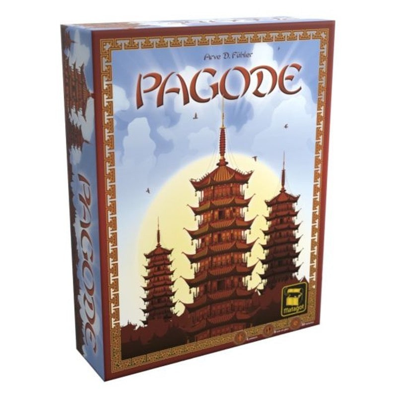Jeu de réflexion Pagode en bois noble, un modèle de collection pour passionnés