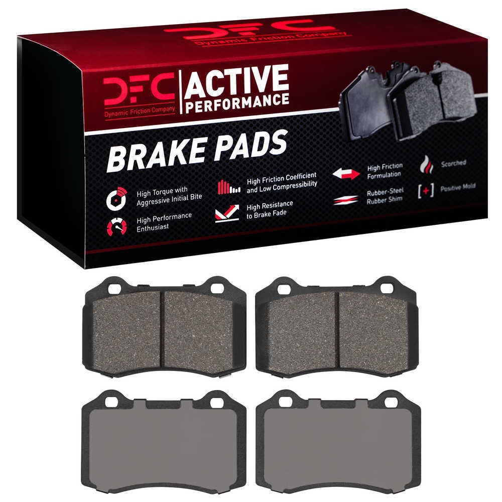 Disc Brake Pad Set fits 2000-2006 Ferrari 360 F430  DFC