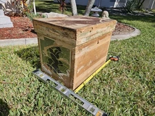 Antique Japanese Cedar Tea Box – Tin-Lined Chabako, 20kg Capacity, Collectible