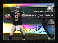 2007 Donruss Elite Passing the Torch Auto 3/99 Drew Brees #PT-8 Auto 1q7