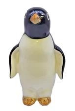 Vintage Takahashi San Francisco Ceramic Penguin Figurine  Made In Japan