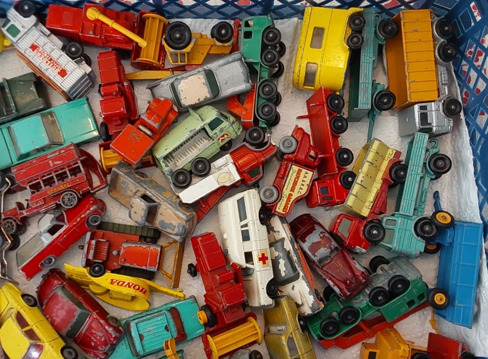 Ранний Matchbox Lesney Moko/Обычные Колеса Автомобили + Реклама ~ Огромная Лот товаров - Изображение 3 из 4