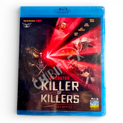 Bluray Predator: Killer of Killers Movie Animation 1080P HD All Region Freeship