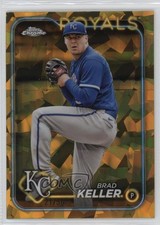 2024 Topps Chrome Sapphire Gold 21/50 Brad Keller #140 11o2
