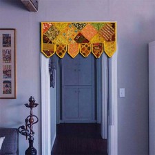 38" Celebration Gift Patchwork Embroidery Toran Door Valance Wall Hanging D cor