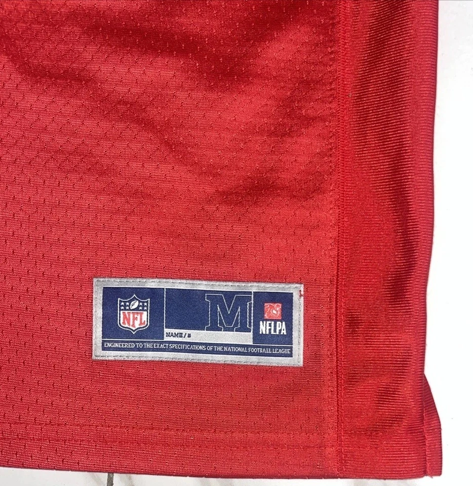 Camiseta NFL Pro Line Alex Smith #11 Kansas City Chiefs Juvenil M Roja Estilo Elite Foto 3 de 4