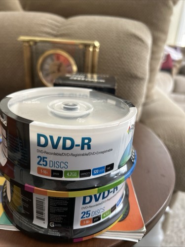 Polaroid DVD+R 25 Discs X2(50 Discs) 1-16x 4.7GB 120min New - 第 6/6 張圖片