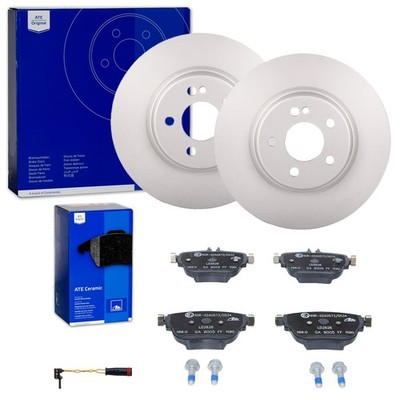 ATE BREMSSCHEIBEN+ CERAMIC HINTEN passend für MERCEDES E-KLASSE W213 S213 A/C238