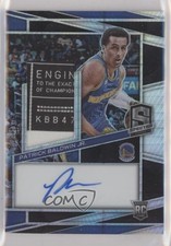 2022 Spectra Rookie Jersey Asia Black Prizm 1/1 Patrick Baldwin Jr #230 Auto 4f5