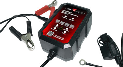 YUASA Battery Charger Maintainer Automatic 900 mA YUA900MACH for 6V 12V