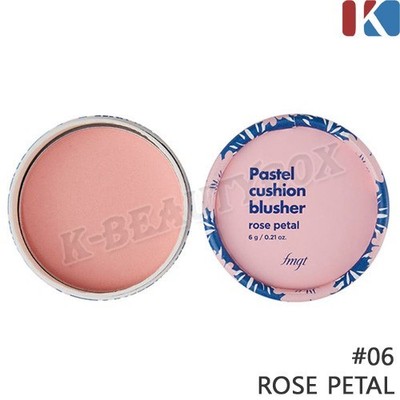 THE FACE SHOP fmgt Pastel Cushion Blusher 6g #06 Rose Petal Face Blusher Kbeauty