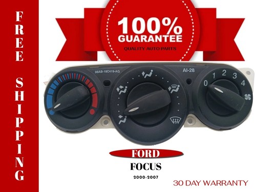 2000-2007 FORD FOCUS: A/C, HEATER, TEMPERATURE, CLIMATE, CONTROL ...