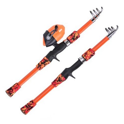 High Performance Kinder Meeresrute Set 1 65m Angelrute & Rolle Combos
